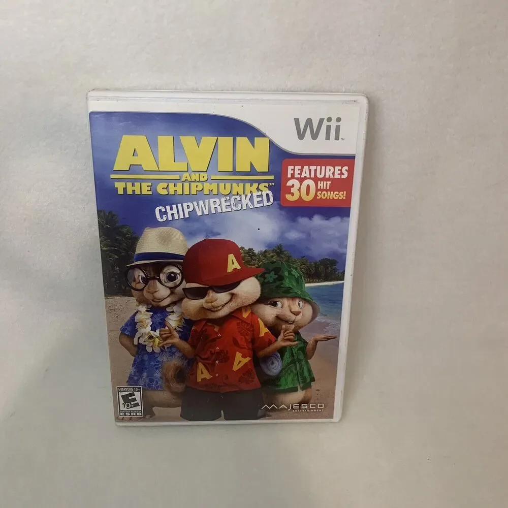 Alvin and the Chipmunks: Chipwrecked (Nintendo Wii, 2011)‎ Complete